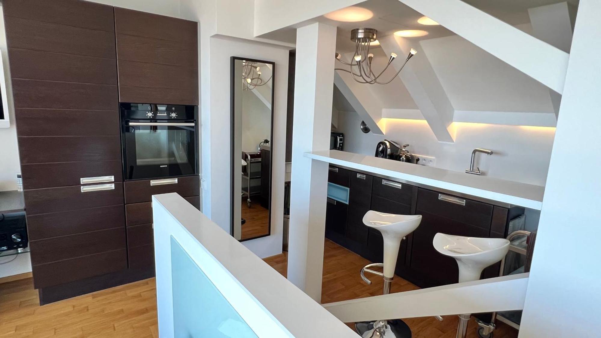 Apartman Se Saunou A Terasou S Vyhledem Na Brno Bagian luar foto