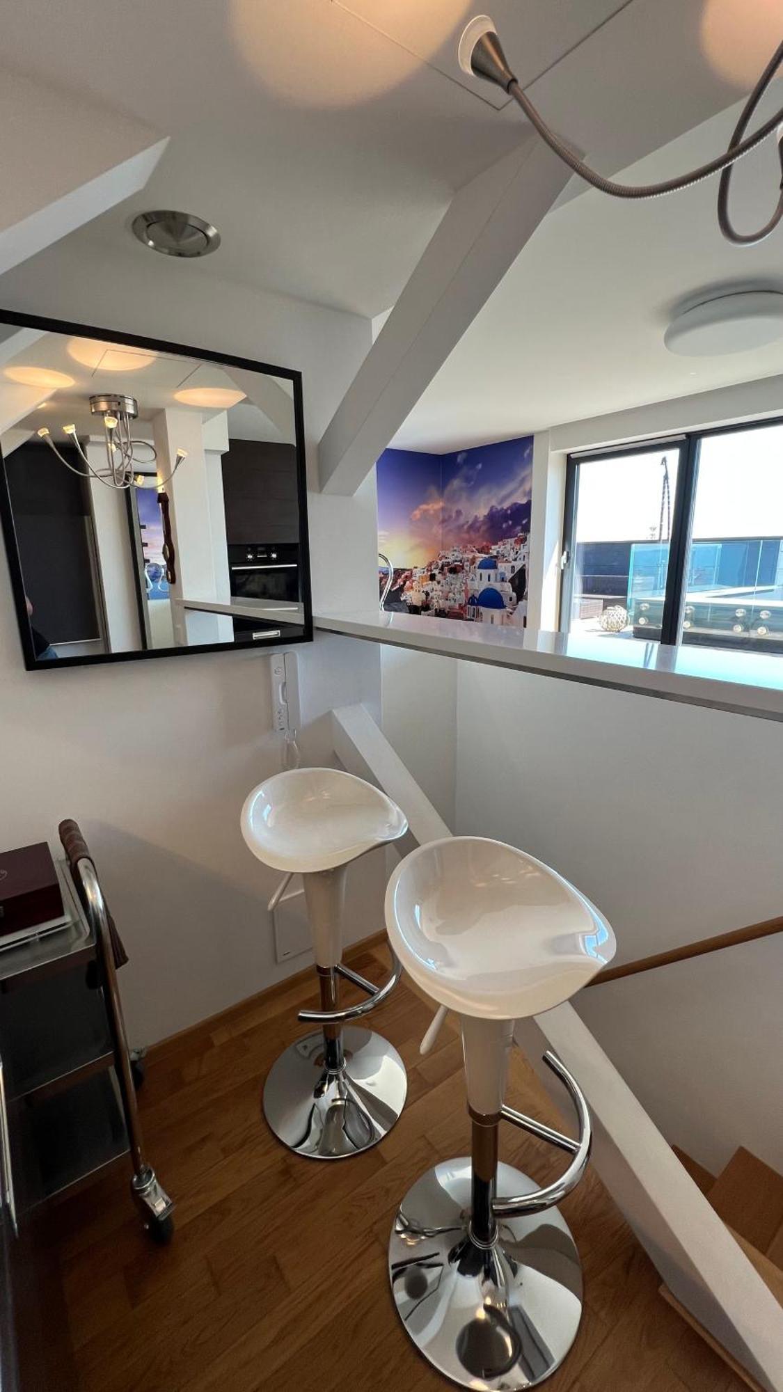 Apartman Se Saunou A Terasou S Vyhledem Na Brno Bagian luar foto