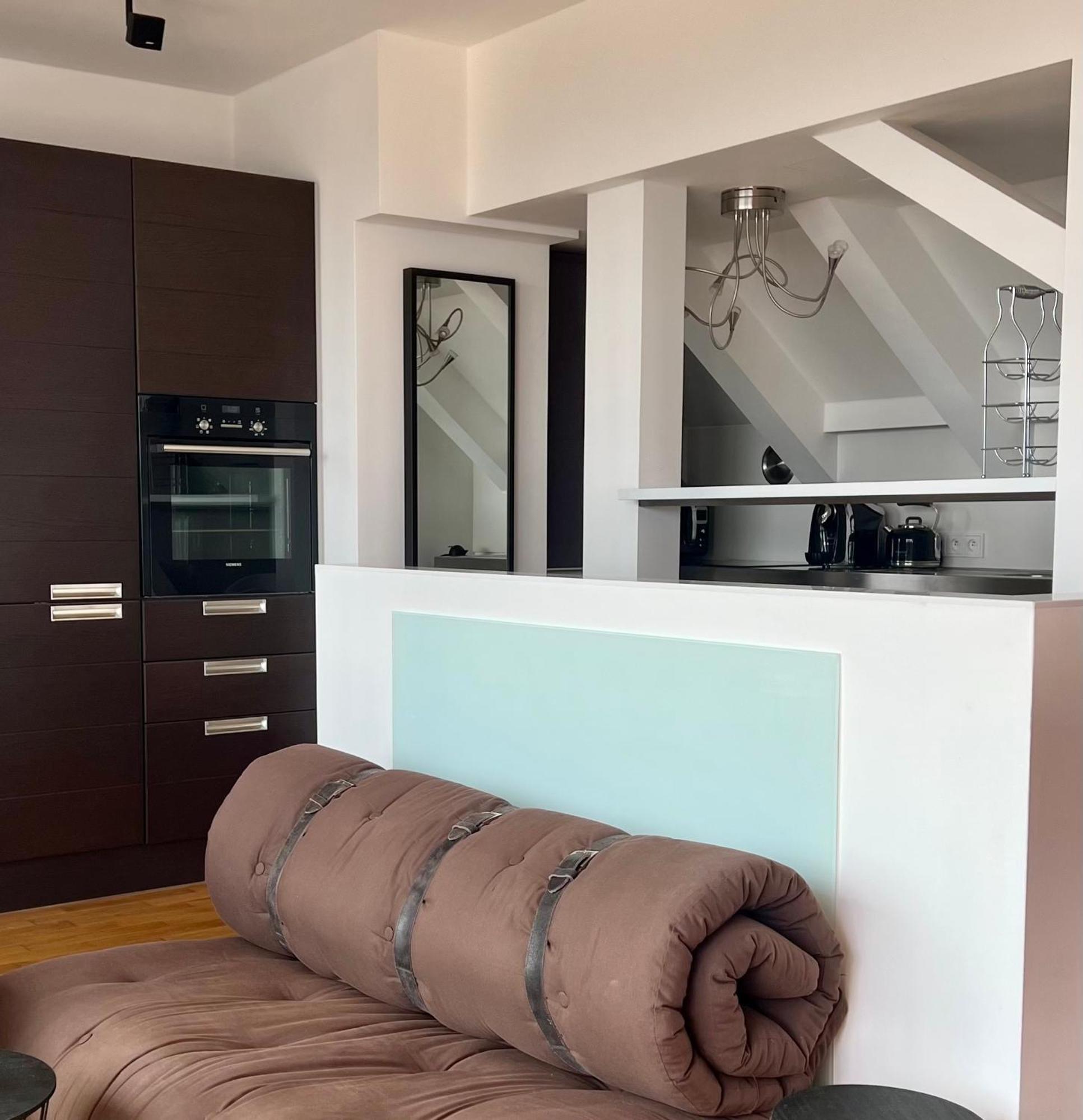Apartman Se Saunou A Terasou S Vyhledem Na Brno Bagian luar foto